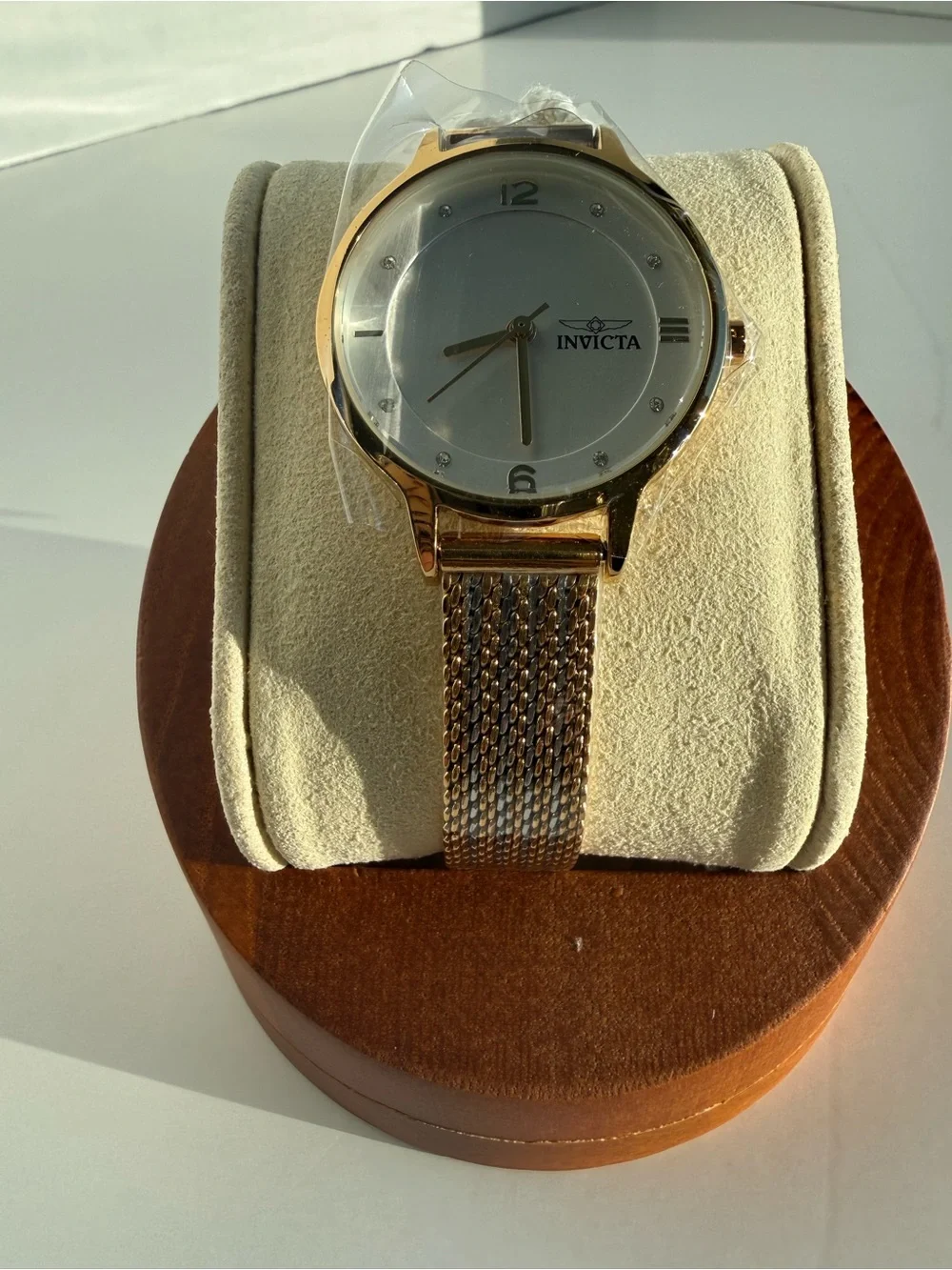 Invicta Angel Gold Tone Women’s Watch 31mm With Box